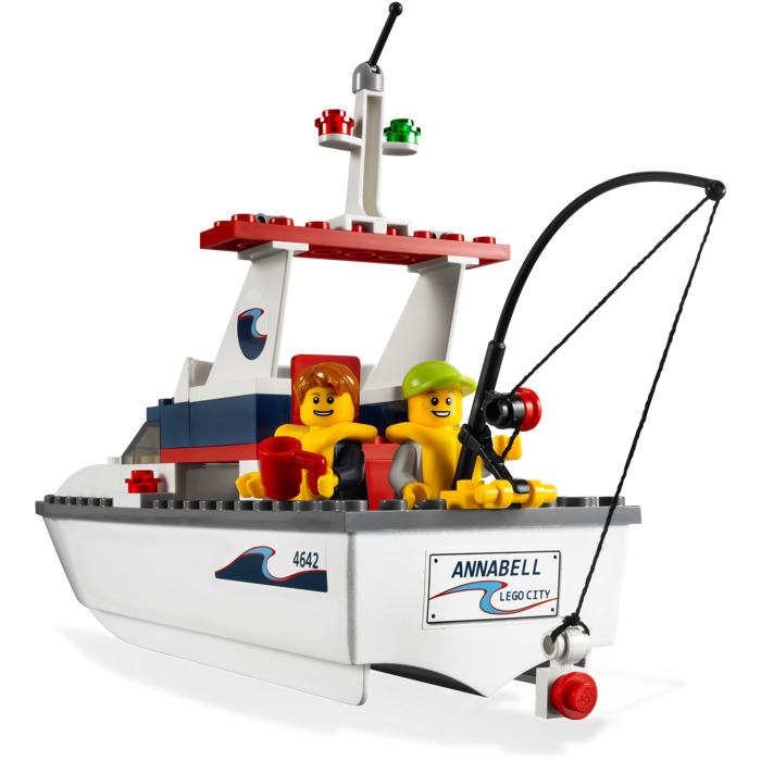 LEGO Fishing Boat Set 4642 Brick Owl - LEGO Marketplace