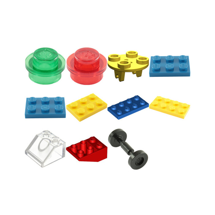 Lego-26716-2x2 round plate with wheel holder x1