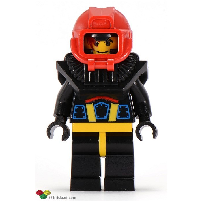 Lego Aquazone Torso With Red X And Blue Shark And Yellow Straps With Black Arms And Black Hands 973 Comes In Brick Owl Lego Marketplace