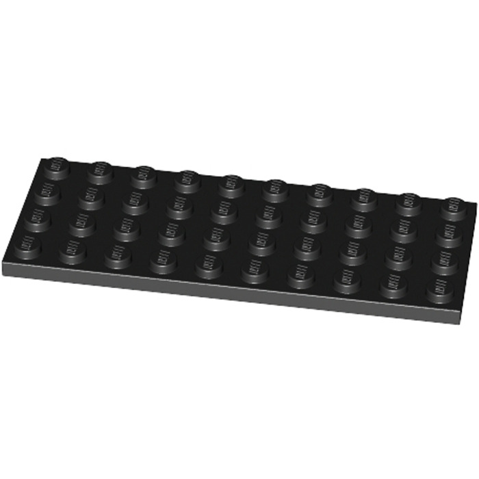 Qty:3 4x10 3030//303026 noir plaque Lego Pièces de rechange